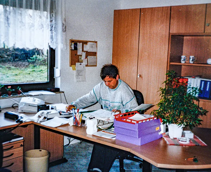 Seniorchef Büro 1995