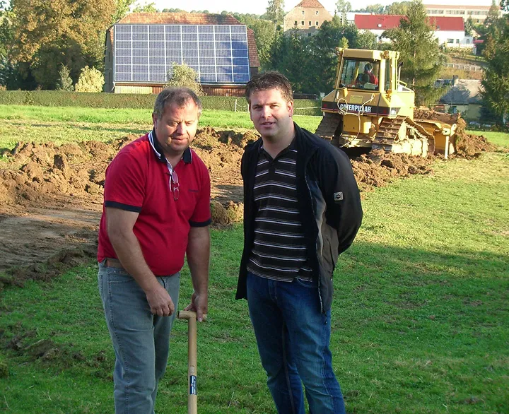 Spatenstich 2007 von Arnd und Steffen Wagner