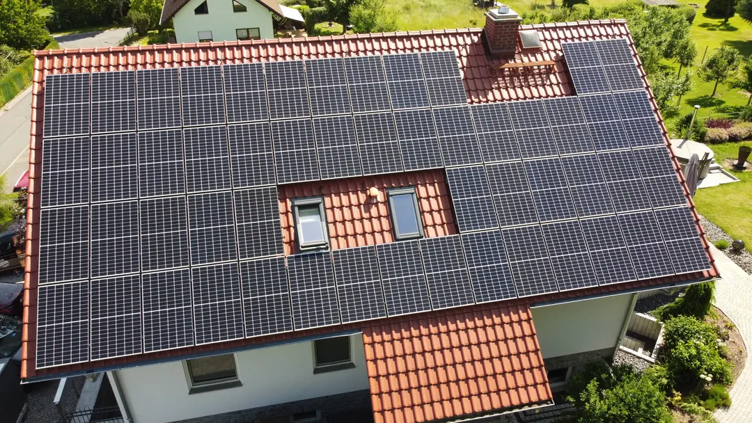 Referenzbild einer Photovoltaikanlage