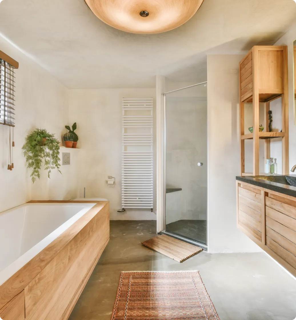 Modernes Badezimmer