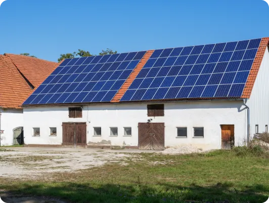 Beispielbild einer Photovoltaikanlage