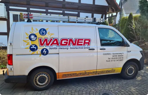 beklebtes Firmenauto